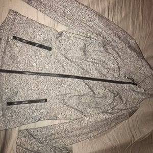 Speckled grey lululemon define jacket